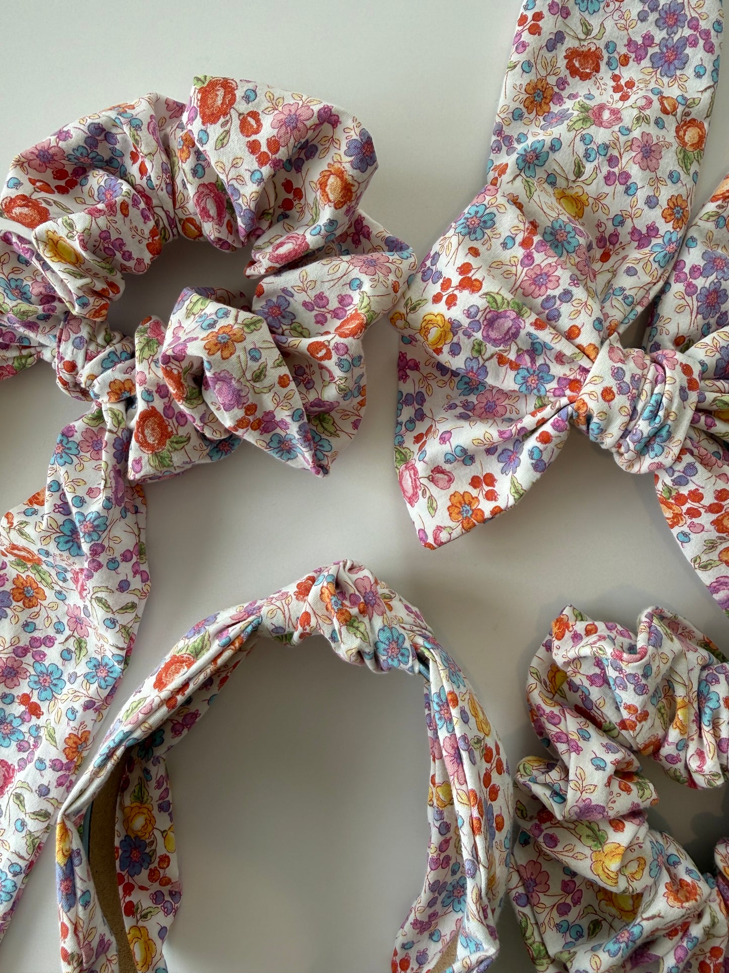 Boho Knotted Headband – Ditsy Floral