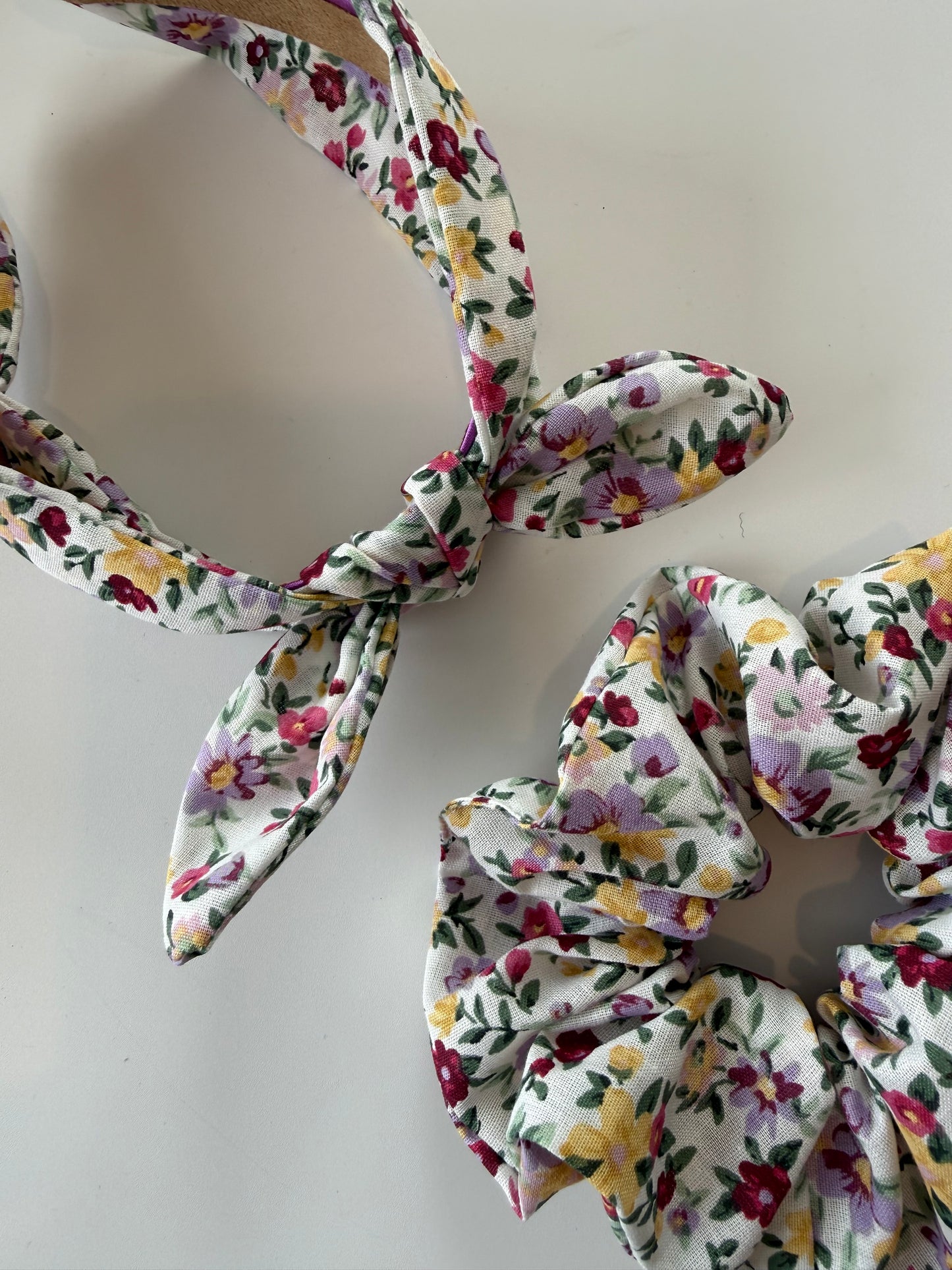 Boho Bow Headband – Multi Floral