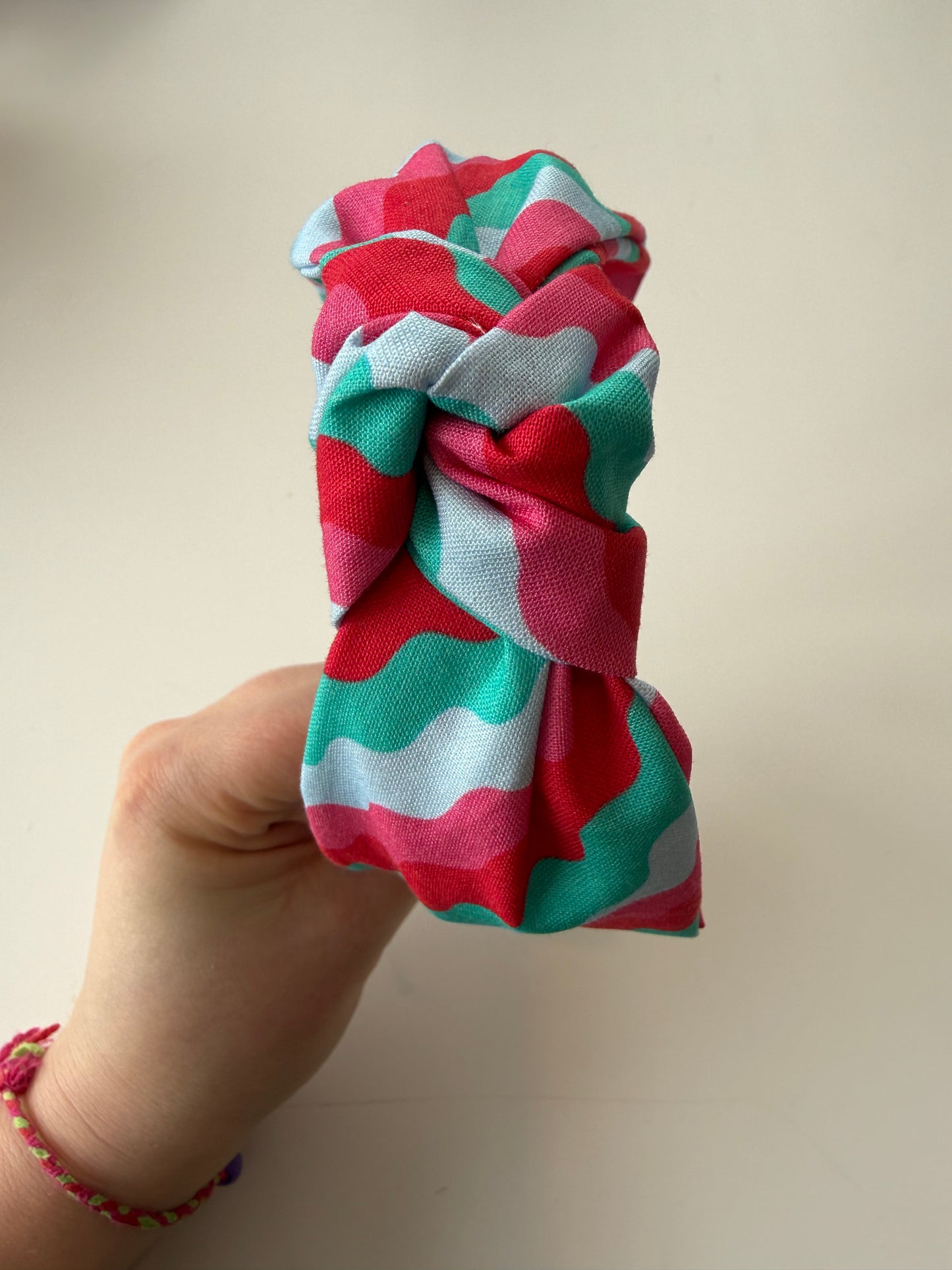 Boho Knotted Headband – Wiggle Stripe