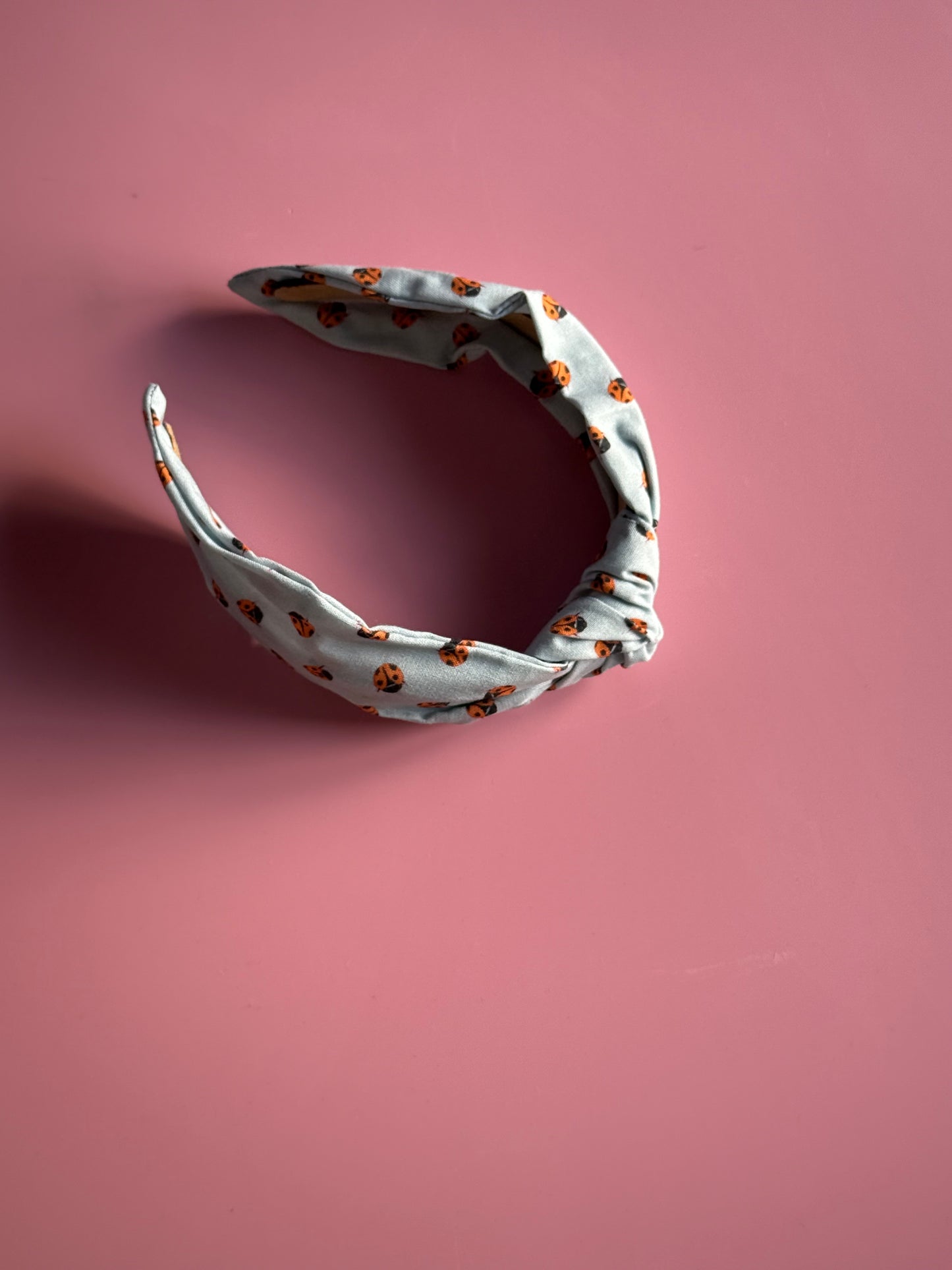 Ladybird Fabric Knot Headband