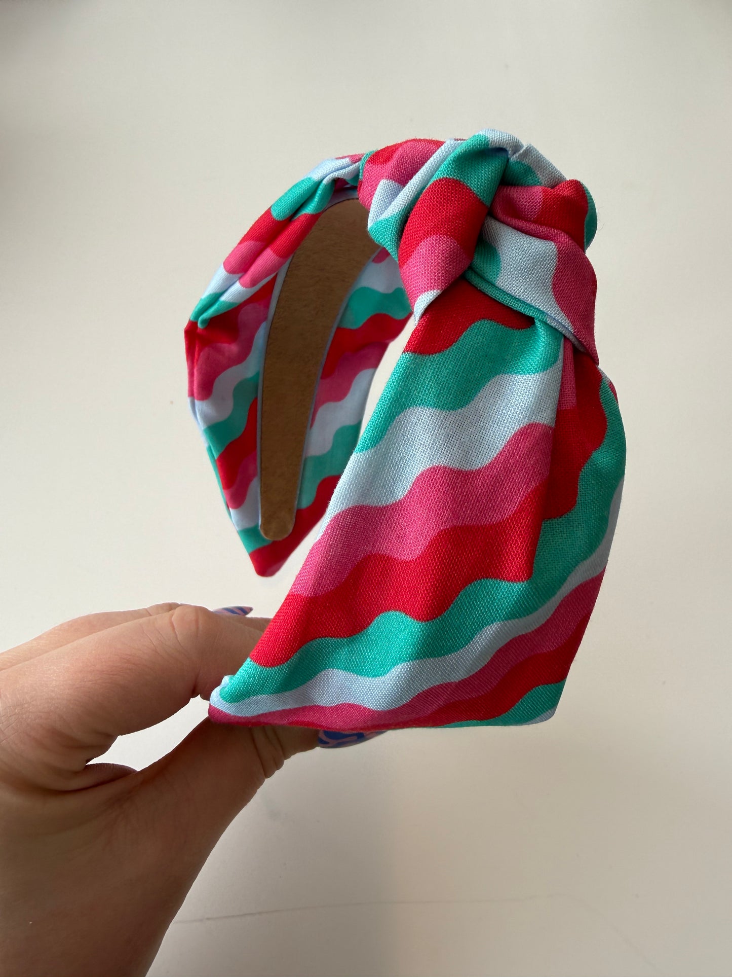 Boho Knotted Headband – Wiggle Stripe
