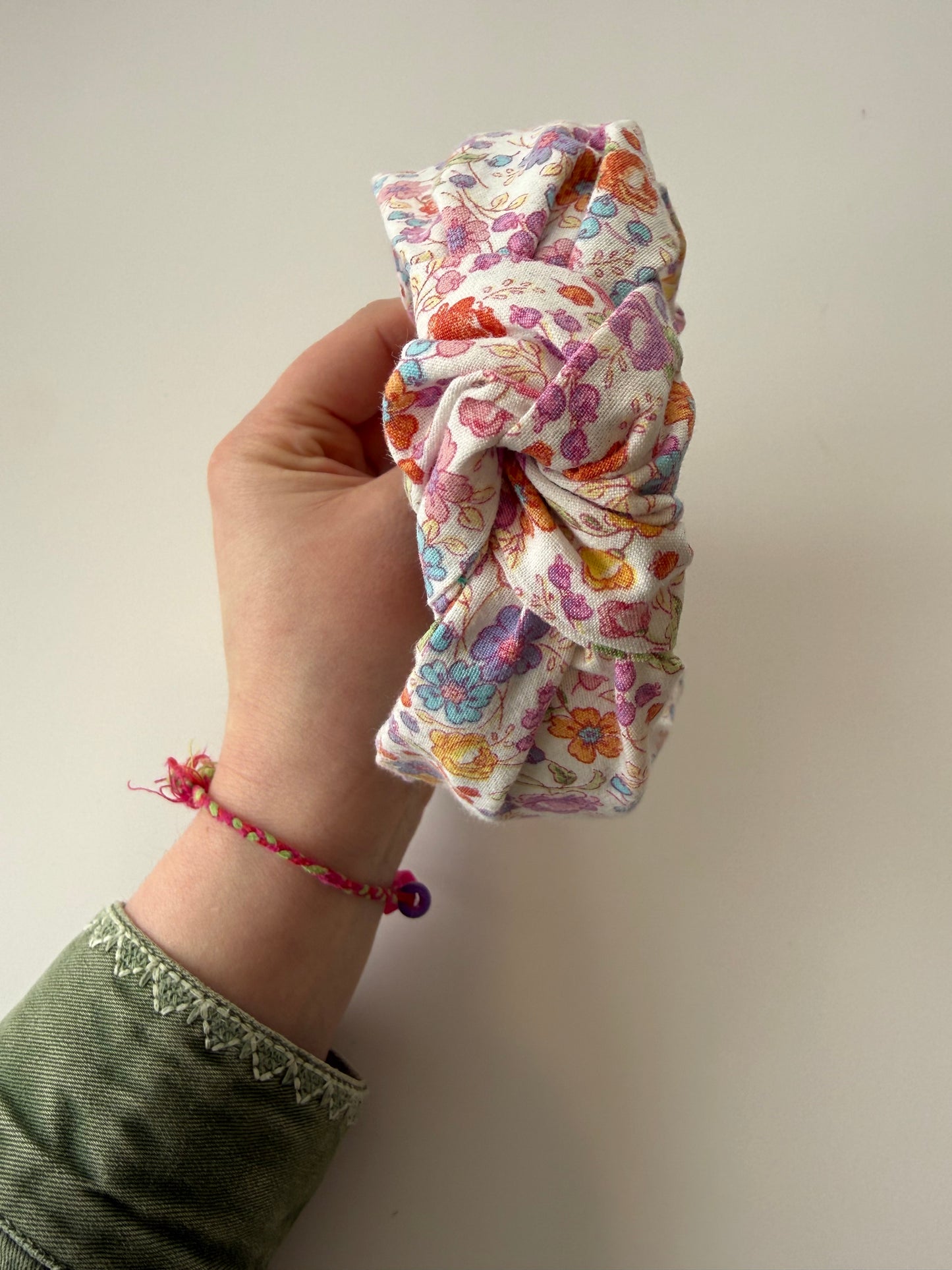 Boho Knotted Headband – Ditsy Floral
