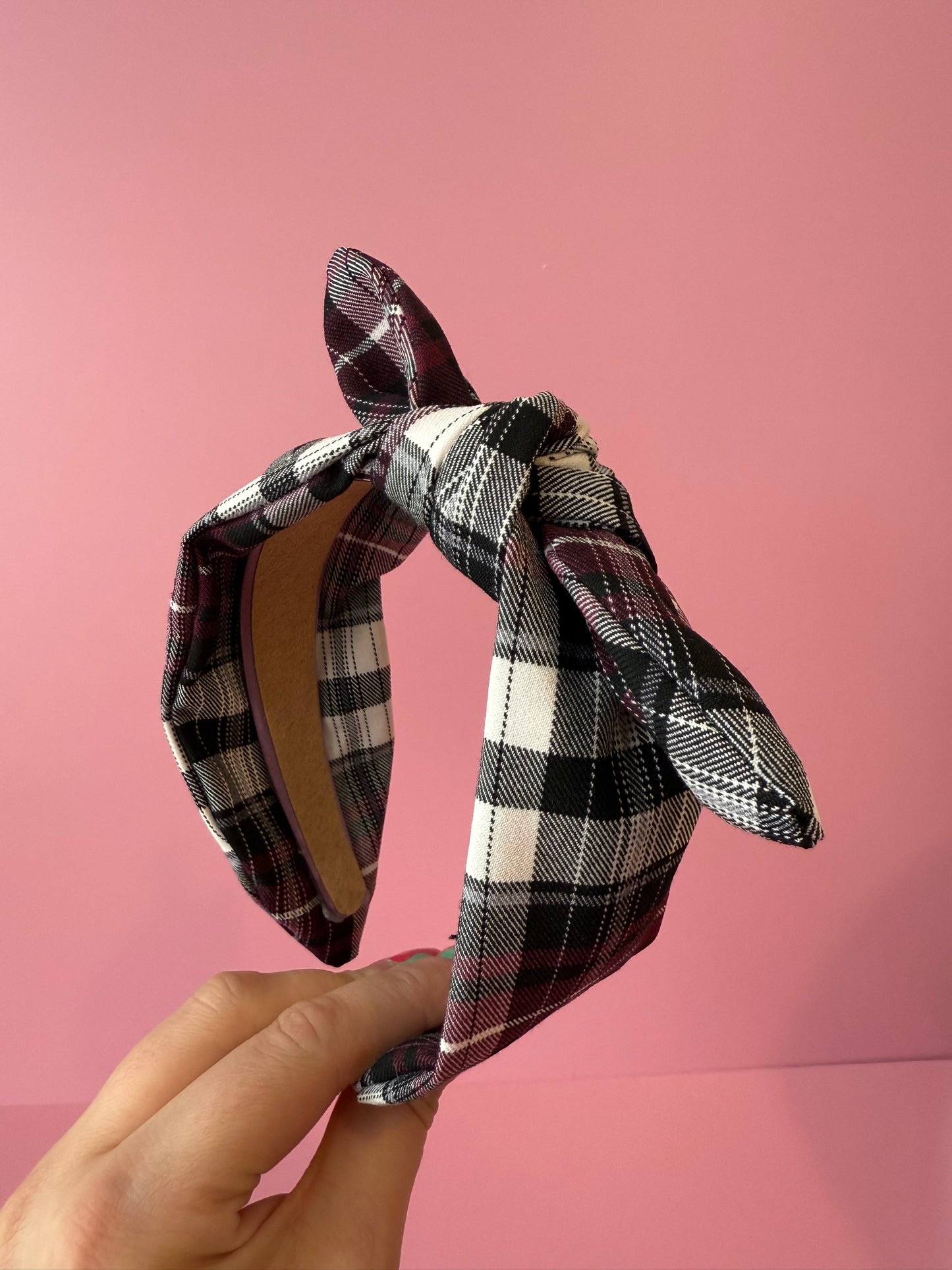 Autumn Fabric Bow Headband