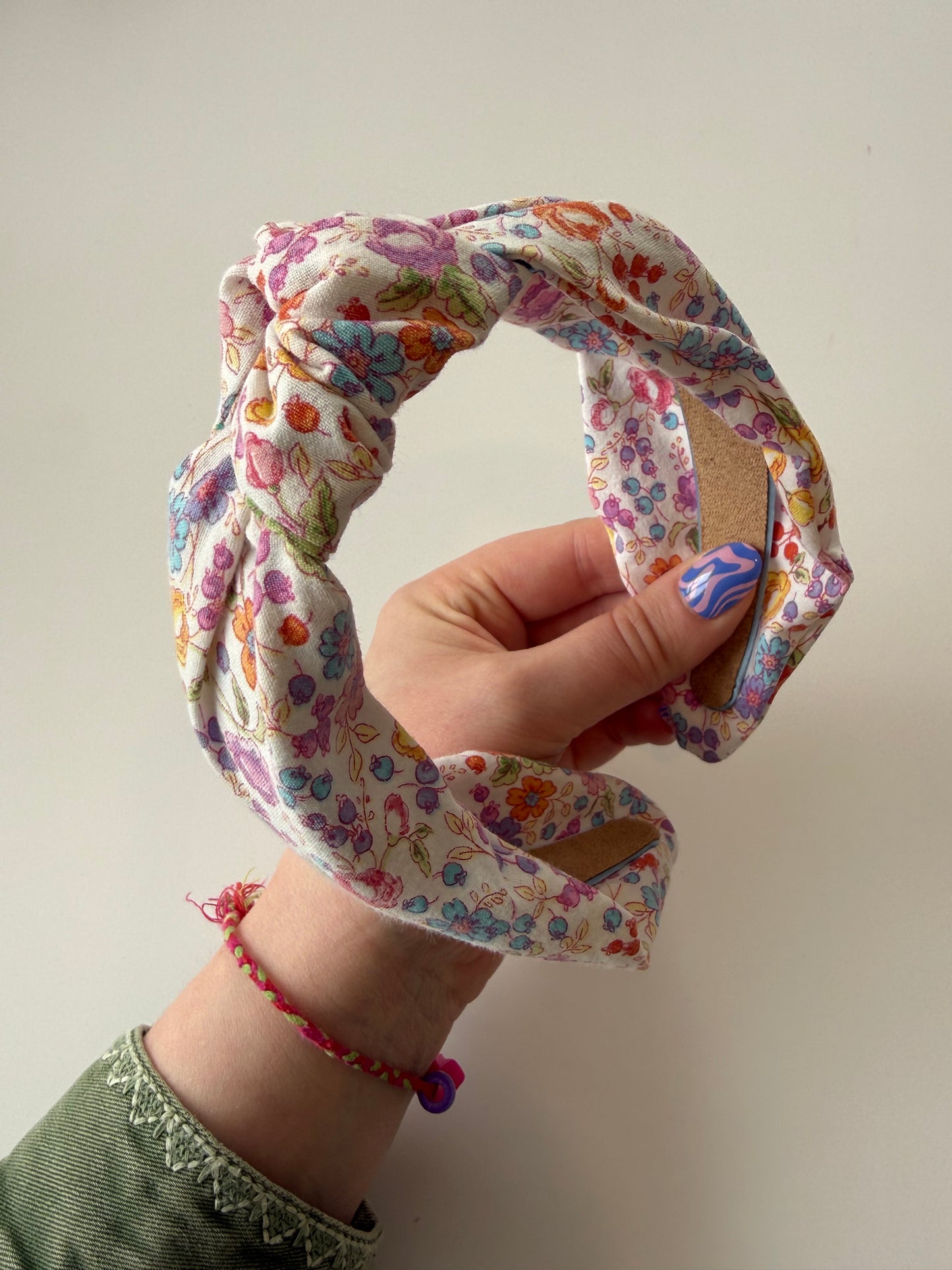 Boho Knotted Headband – Ditsy Floral