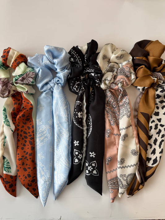 Scarf Scrunchie – Handmade & One of a Kind