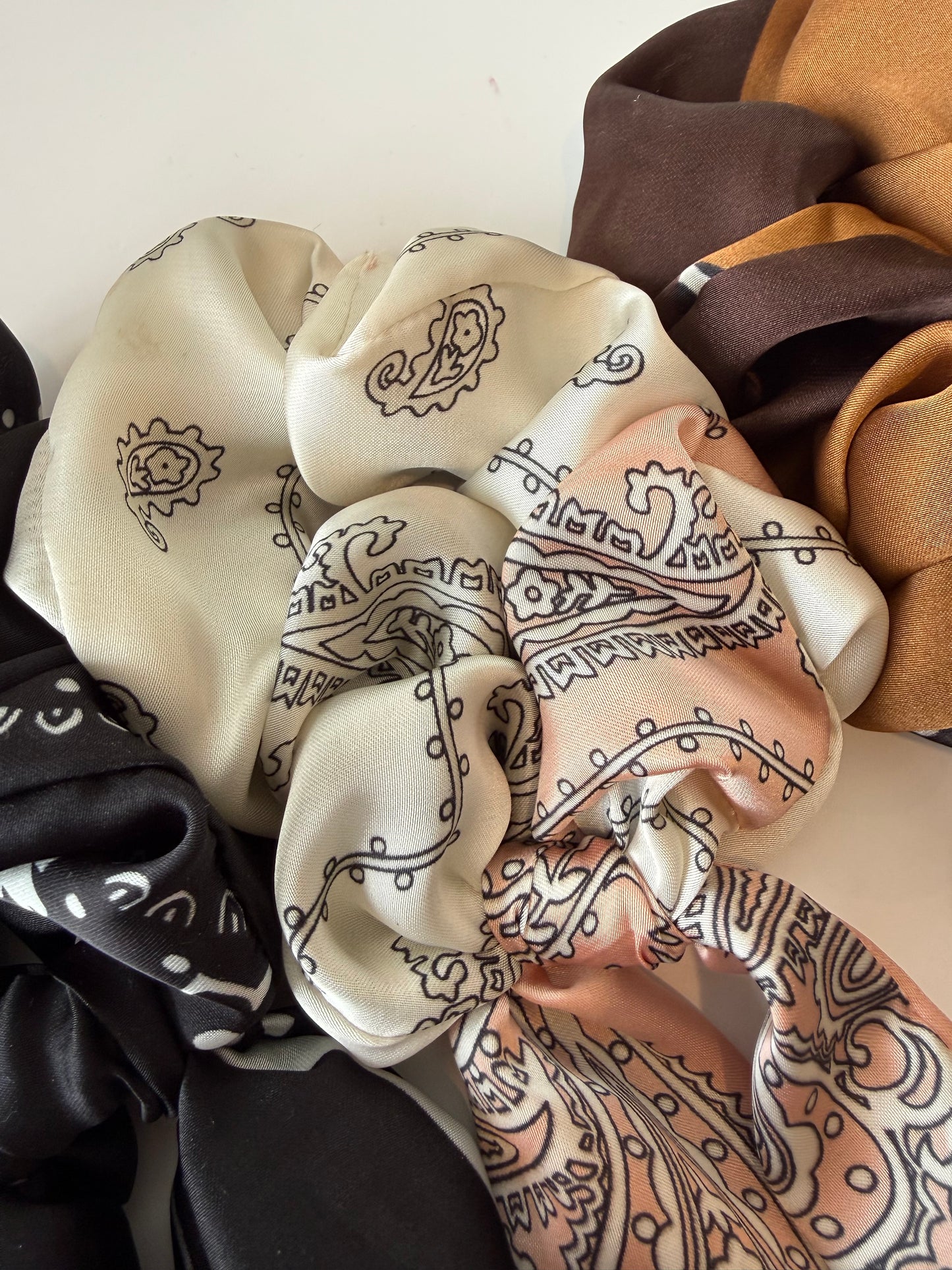 Scarf Scrunchie – Handmade & One of a Kind
