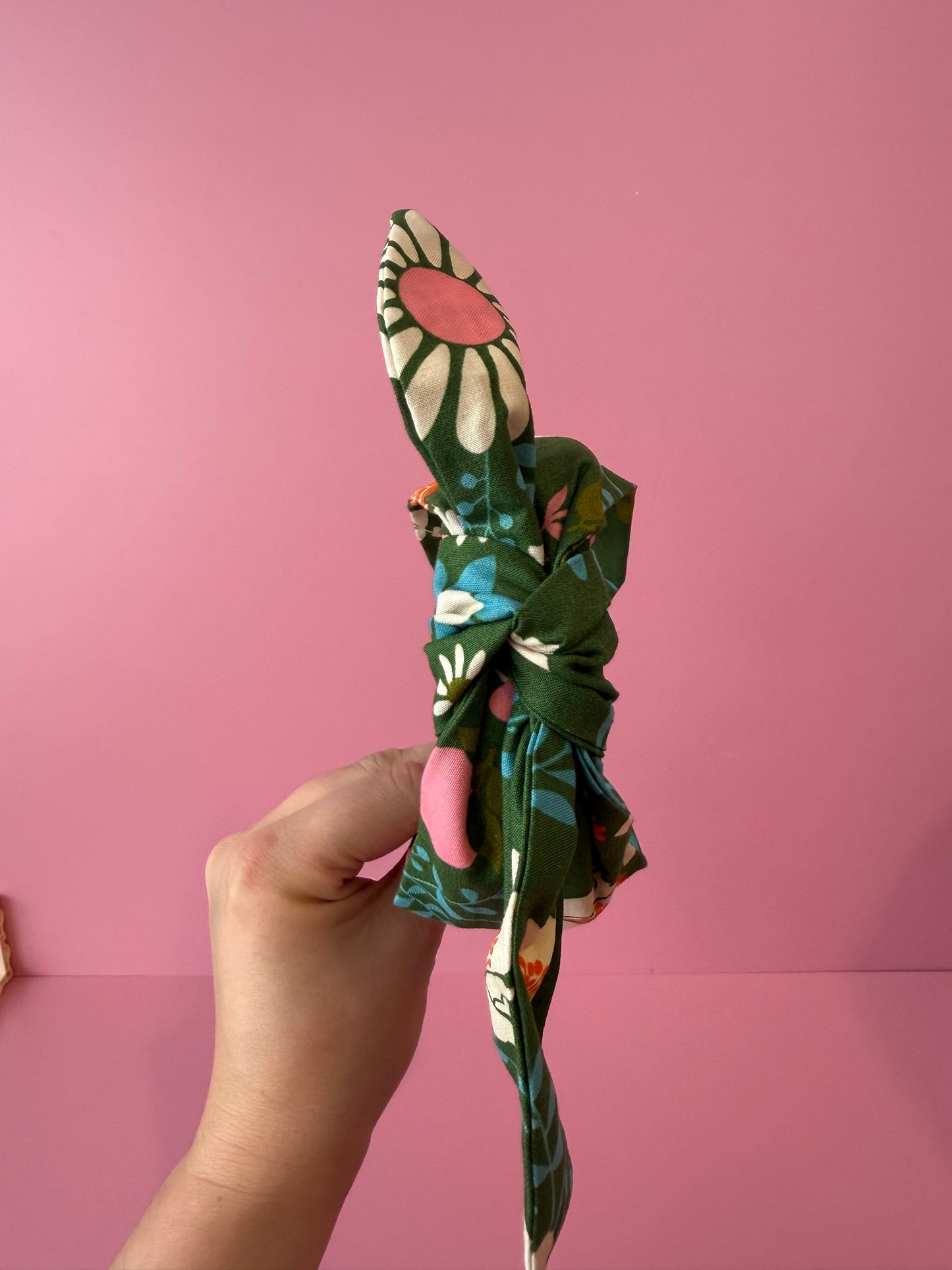 Autumn Fabric Bow Headband