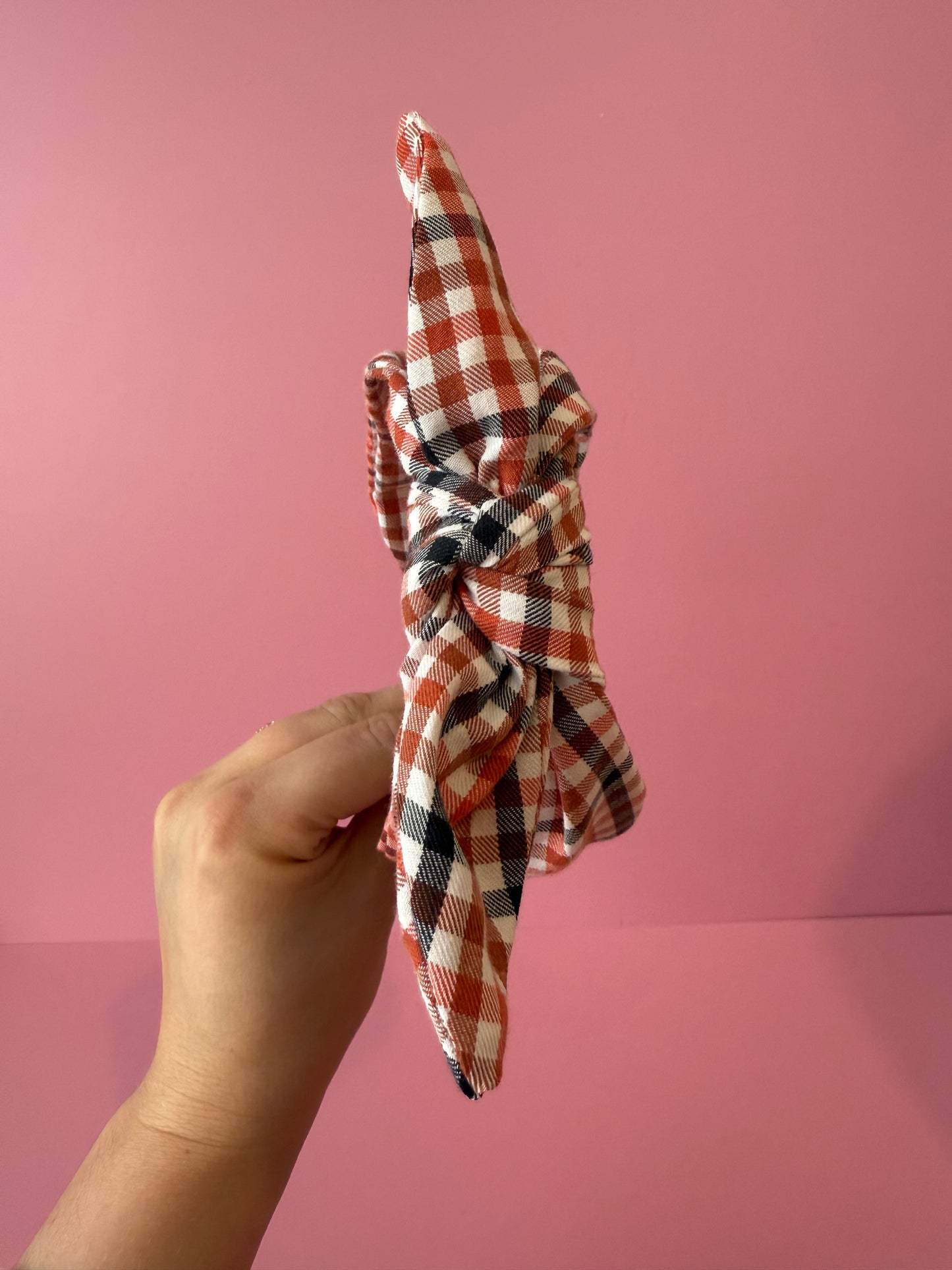 Autumn Fabric Bow Headband