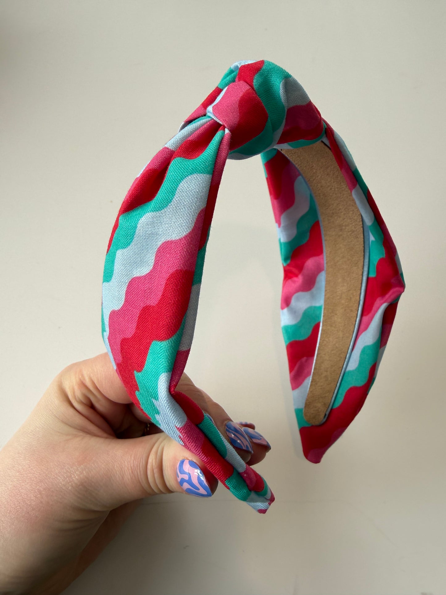 Boho Knotted Headband – Wiggle Stripe