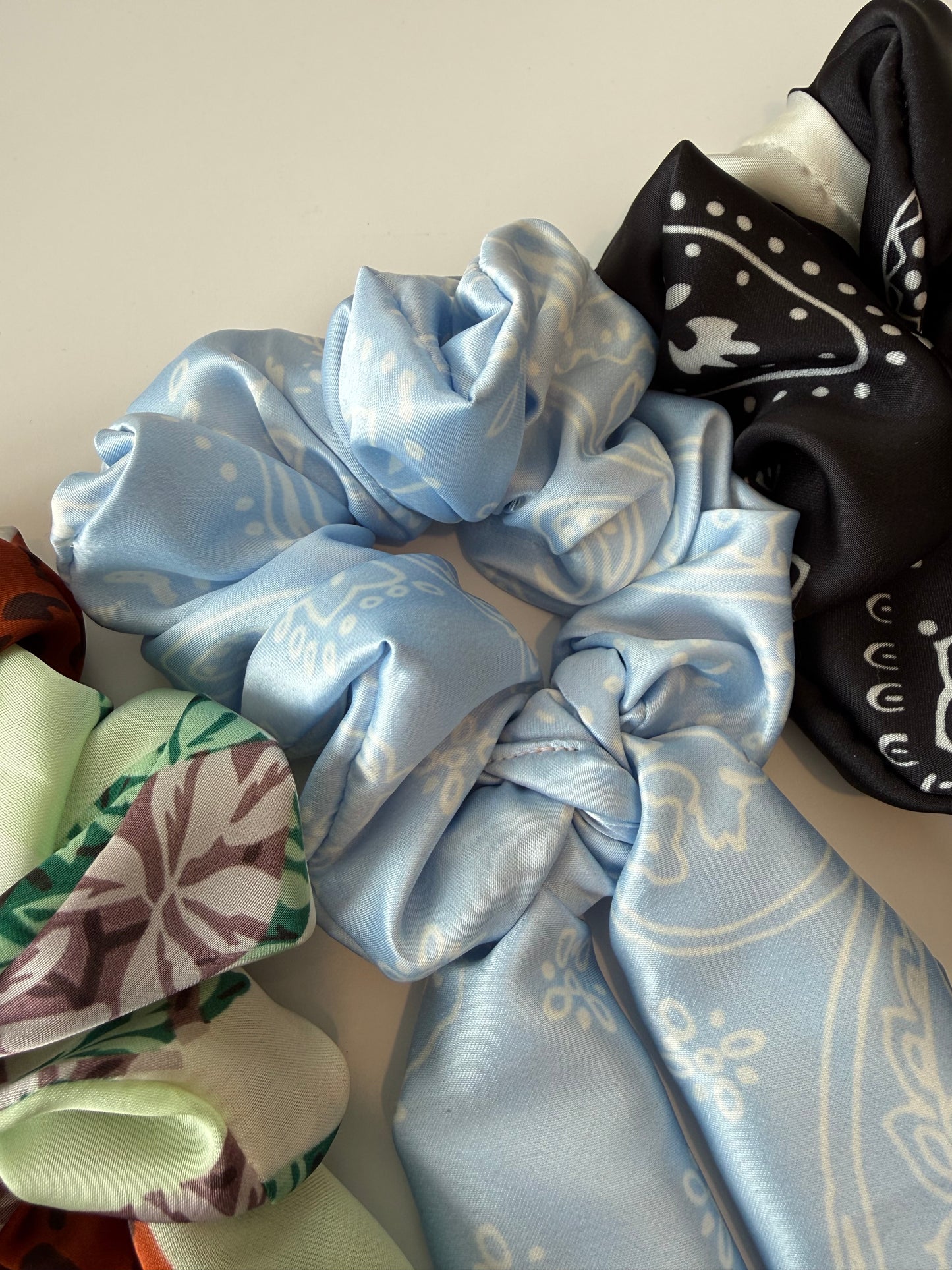 Scarf Scrunchie – Handmade & One of a Kind