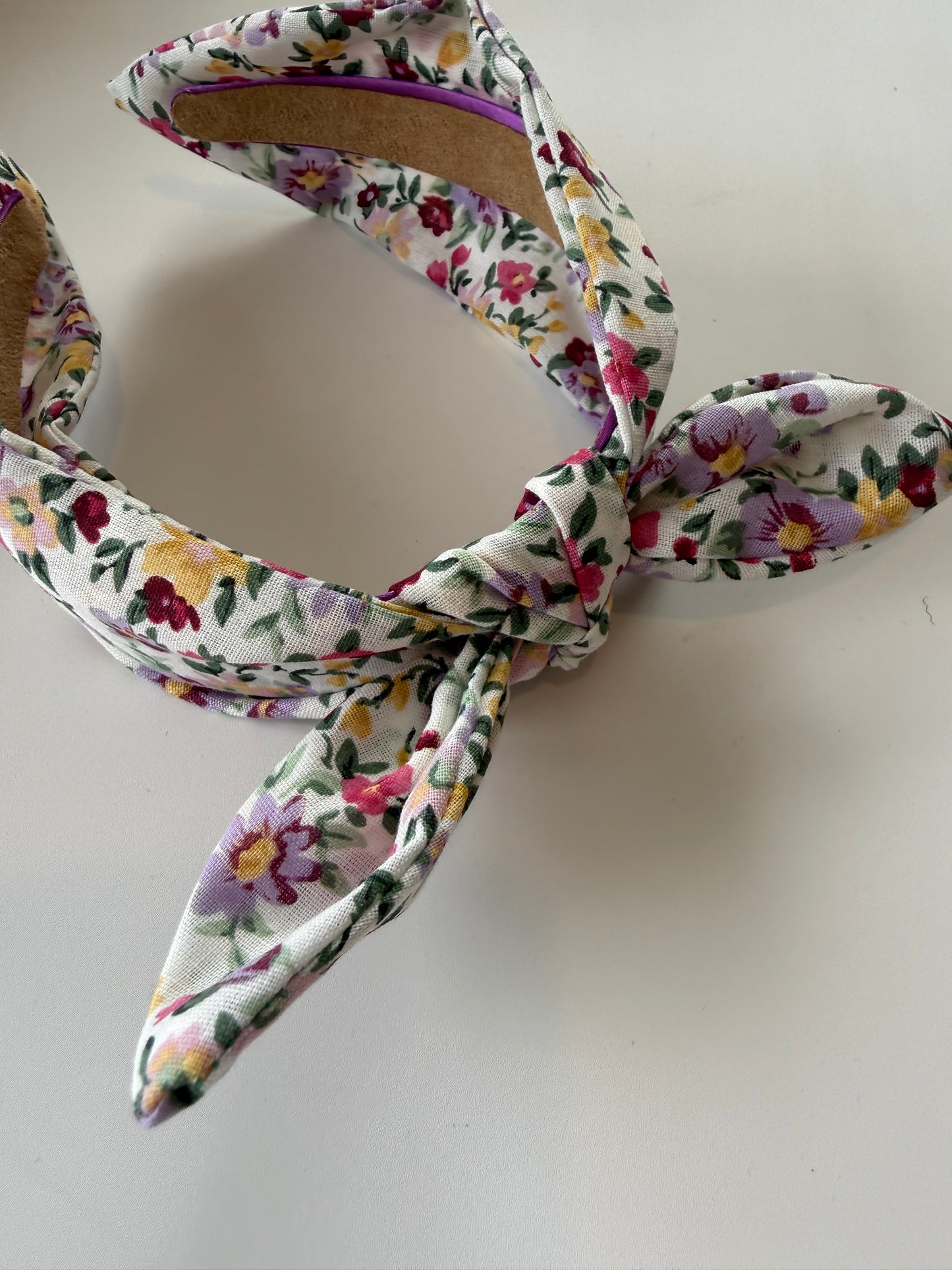 Boho Bow Headband – Multi Floral