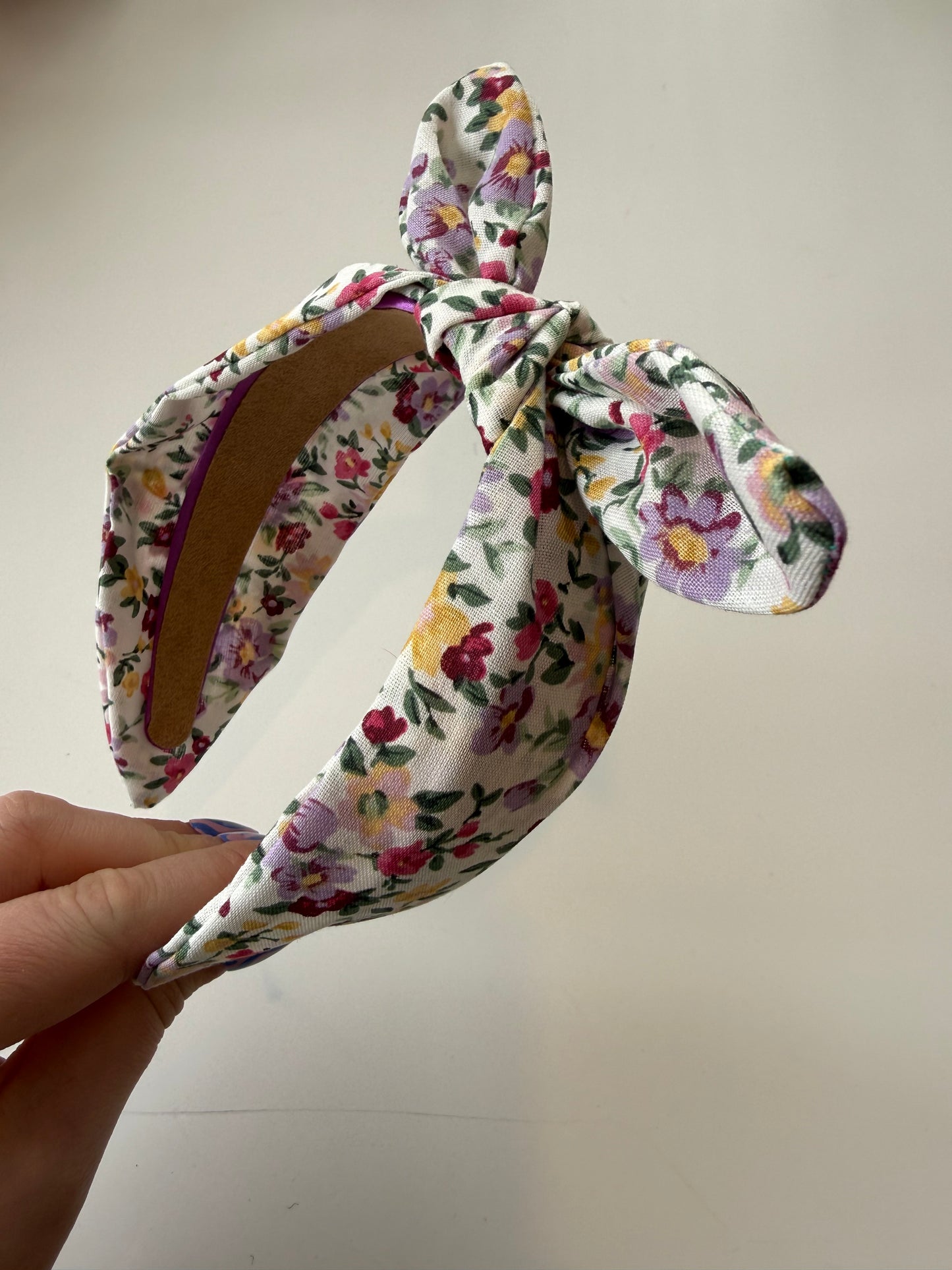 Boho Bow Headband – Multi Floral