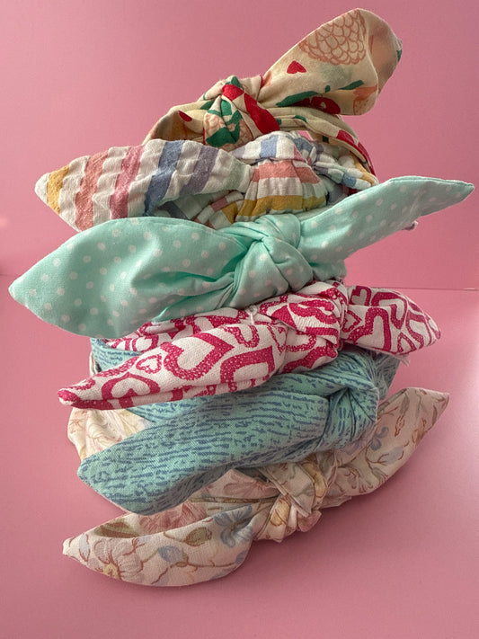 Fabric Bow Headband - SALE