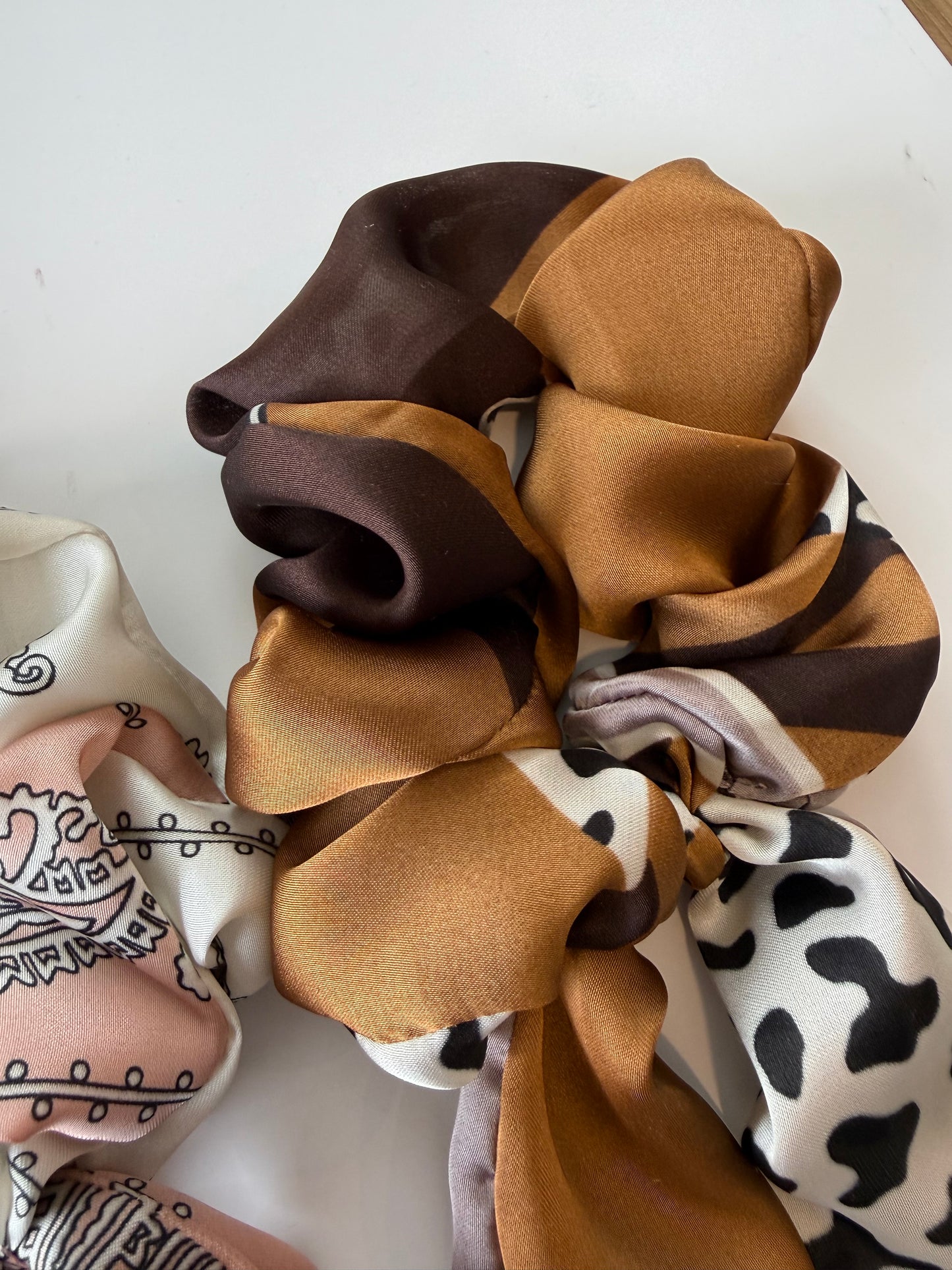 Scarf Scrunchie – Handmade & One of a Kind