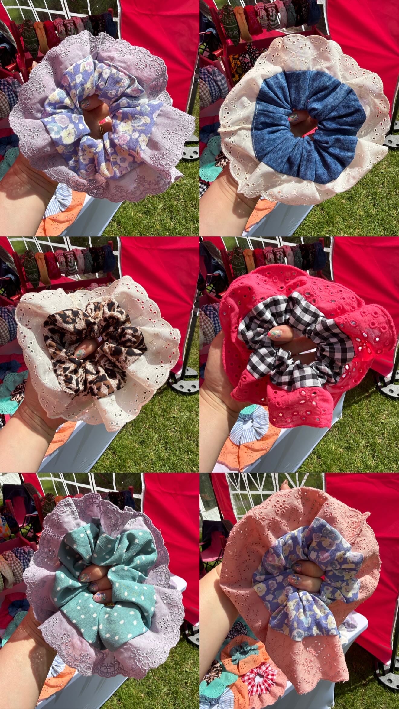 Mega Ruffle Scrunchies